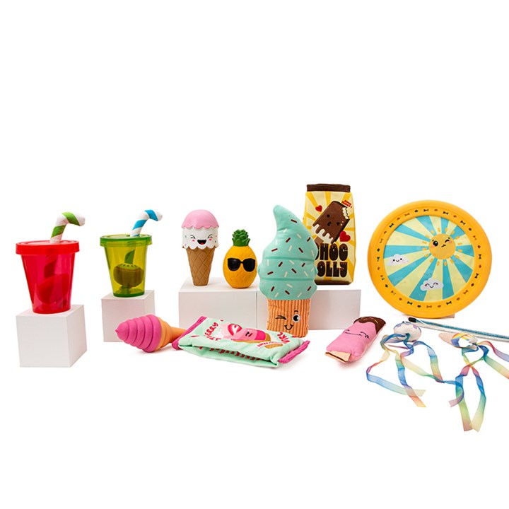 Summer Sizzlers Ice Cream Dangler Cat Toy image 1